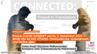 CONNECTED: "Found in Translation" am 5. November 22 | ENCORE Ticket (Video on demand) PROMO